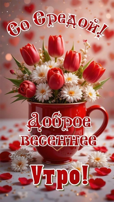 Картинки Доброе утро среды (90 открыток). Красивые картинки Доброе утро среды