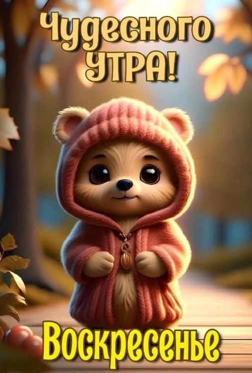 Картинки Доброе утро воскресенья (90 открыток). Прикольные картинки Доброе утро воскресенья