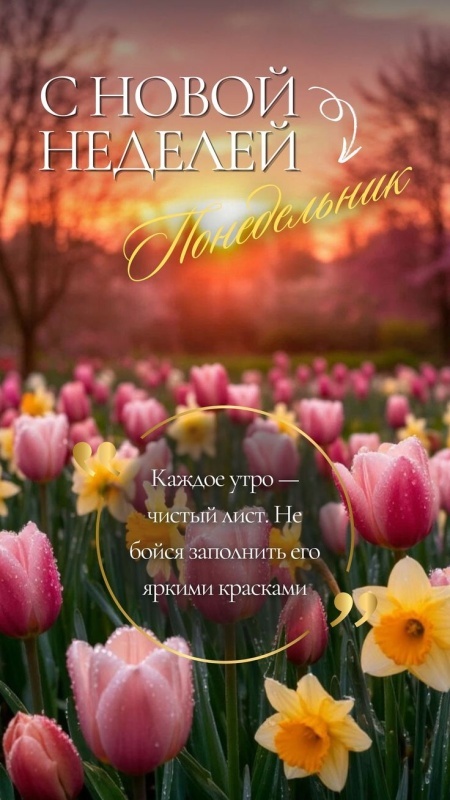 Картинки "Доброе утро понедельника" . Красивые картинки Доброе утро понедельника
