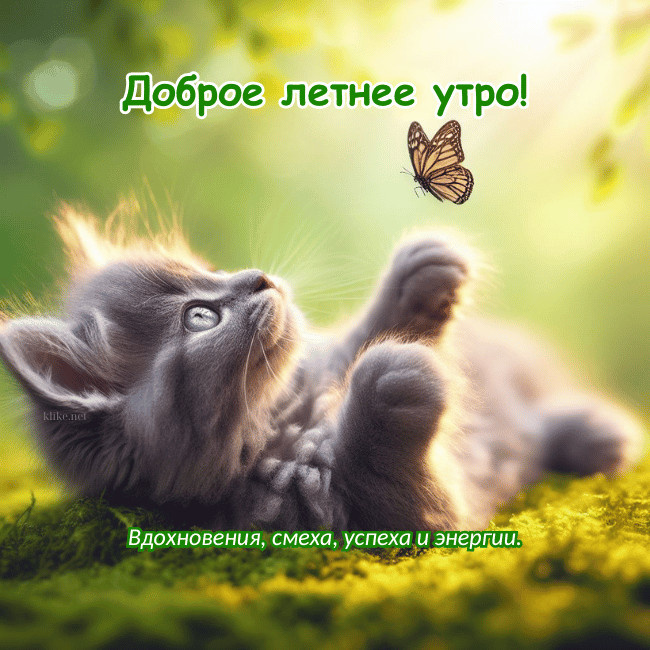 Картинки с добрым летним утром (195 открыток). Позитивные картинки с пожеланием Доброго летнего утра