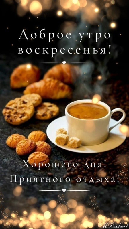 Картинки Доброе утро воскресенья (90 открыток). Картинки "Доброе утро воскресенья" красивые и новые