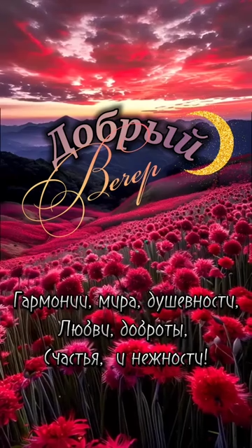 Красивые картинки Добрый летний вечер (70 открыток)