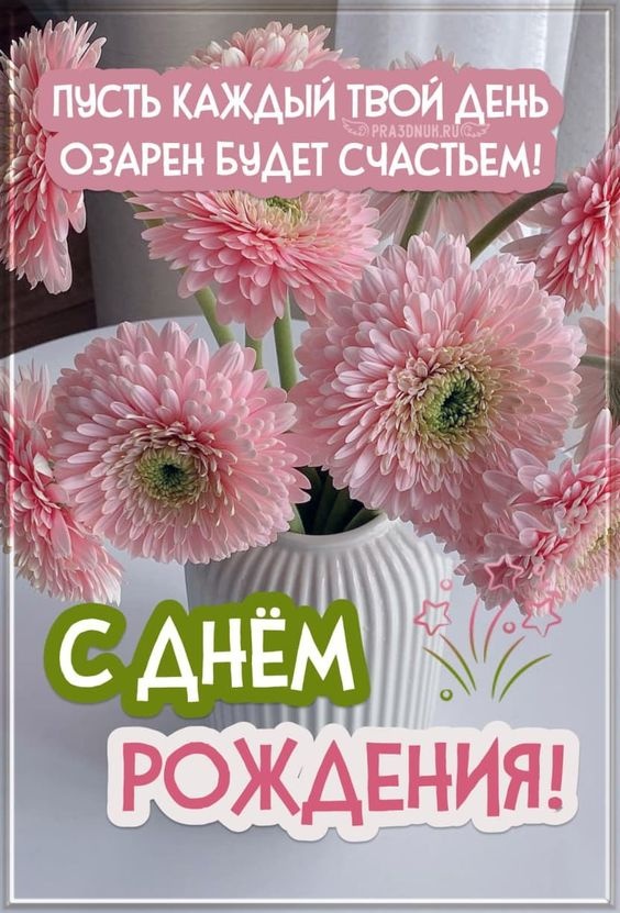 Картинки на День рождения женщине (100 открыток). Красивые картинки с Днем рождения женщине