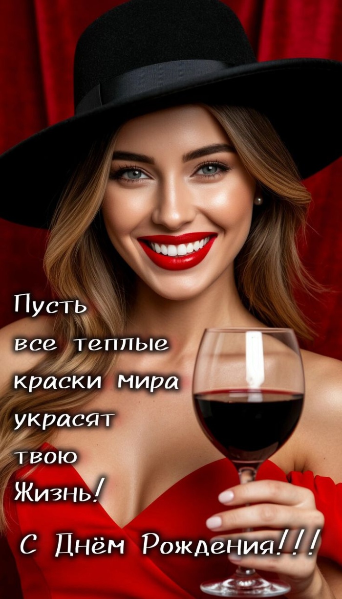 Картинки на День рождения женщине (100 открыток). Прикольные картинки на День рождения женщины
