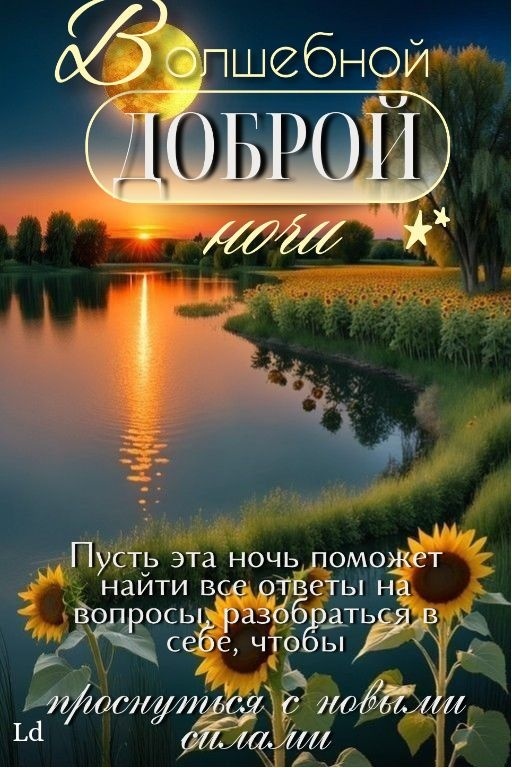 Картинки Спокойной ночи красивые, летние, прикольные. Спокойной ночи - картинки с пожеланиями