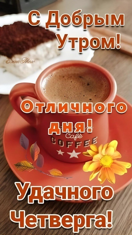 Картинки Доброе утро четверга (80 открыток). Красивые картинки Доброе утро четверга