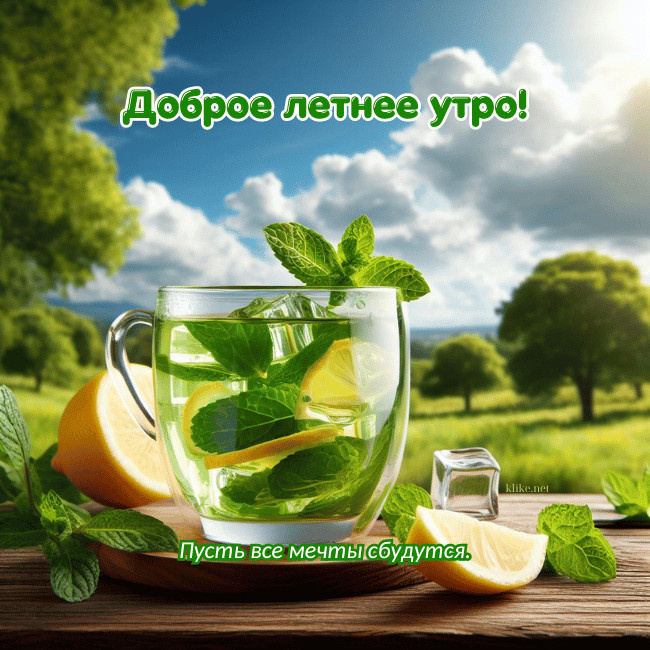 Картинки с добрым летним утром (195 открыток). Позитивные картинки с пожеланием Доброго летнего утра