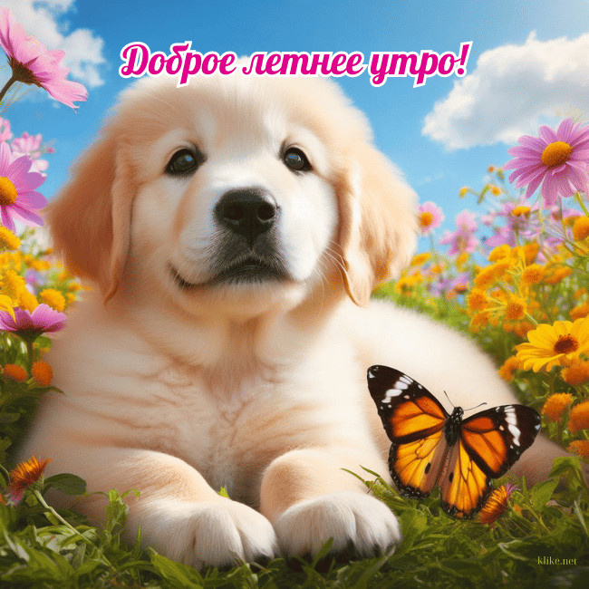 Картинки с добрым летним утром (195 открыток). Позитивные картинки с пожеланием Доброго летнего утра