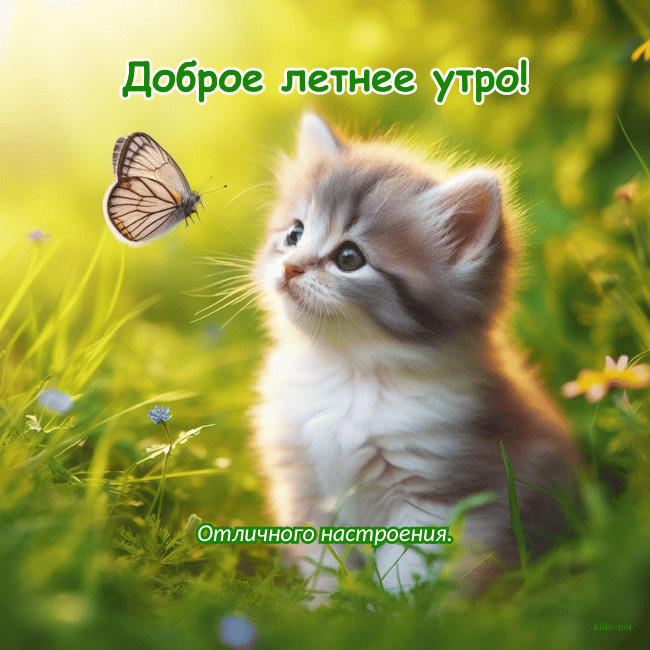 Картинки с добрым летним утром (195 открыток). Позитивные картинки с пожеланием Доброго летнего утра