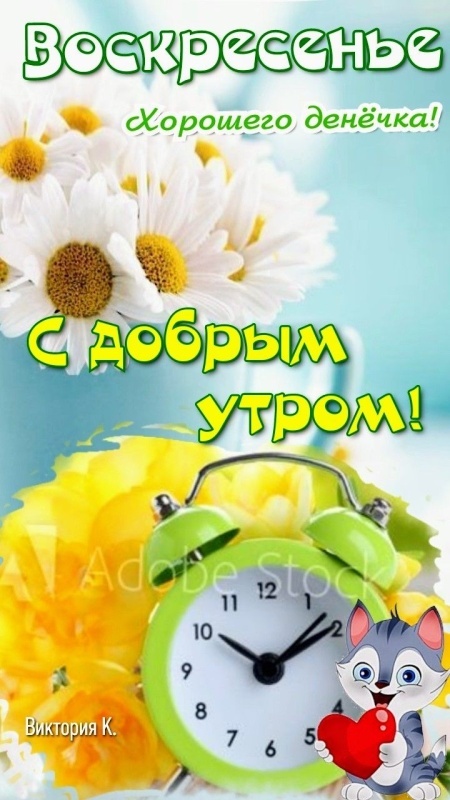 Картинки Доброе утро воскресенья (90 открыток). Прикольные картинки Доброе утро воскресенья