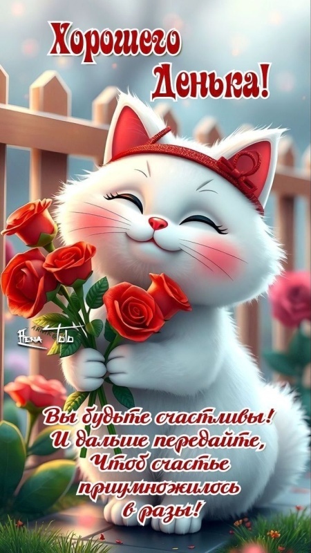 Красивые картинки "Хорошего дня" . Картинки Хорошего и доброго дня