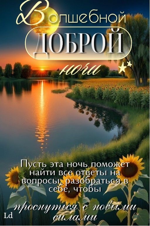 Картинки "Доброй летней ночи". Добрый летний вечер - картинки с пожеланиями