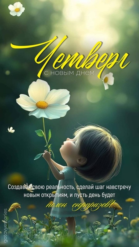 Картинки Доброе утро четверга (80 открыток). Стильные кргартинки Доброе утро четверга