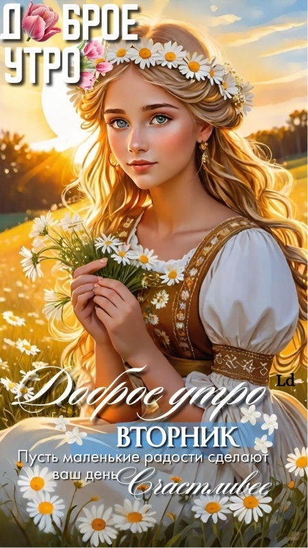 Картинки Доброе утро вторника (65 открыток). Доброе утро вторника - картинки с надписью