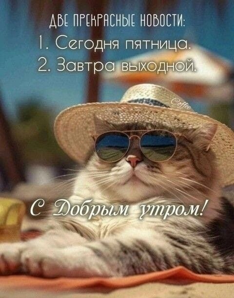 Картинки с добрым утром пятницы . Доброе утро пятница - картинки позитивные