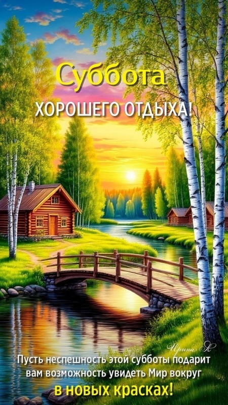 Картинки Доброе утро субботы. Красивые картинки Доброе утро субботы