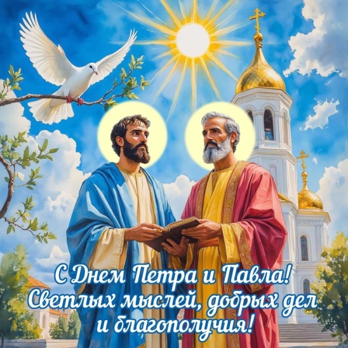 Картинки на День Петра и Павла (50 открыток). С Днем Петра и Павла - открытки с поздравлениями