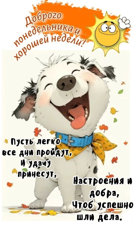 Картинки Доброе утро понедельника (70 открыток). Доброе утро понедельника - картинки позитивные