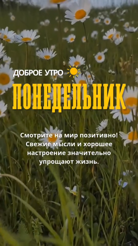 Картинки Доброе утро понедельника (70 открыток)