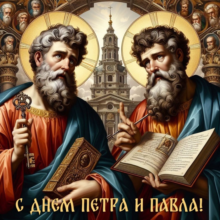 Картинки на День Петра и Павла (50 открыток). С Днем Петра и Павла - открытки с поздравлениями