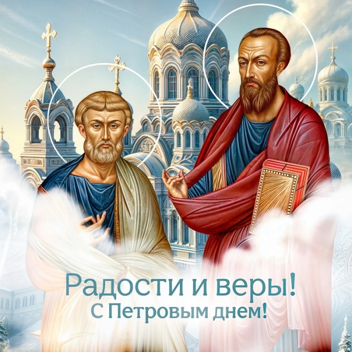 Картинки на Петров день 12 июля (40 открыток). Петров день - картинки с Днем Петра и Павла